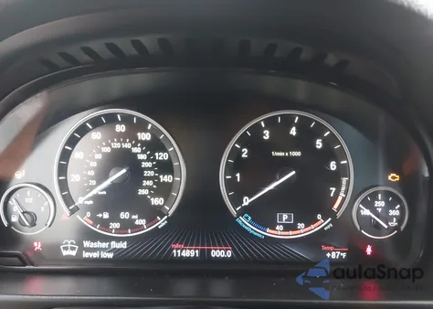 2015 BMW 535I из США, поврежденный, VIN WBA5B1C55FD917494